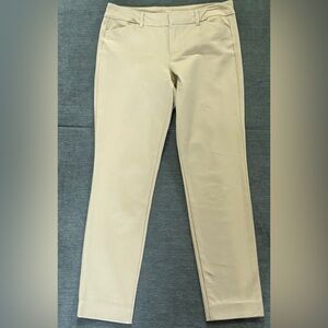 Old Navy Women's Cropped Dress Pants in Light Beige